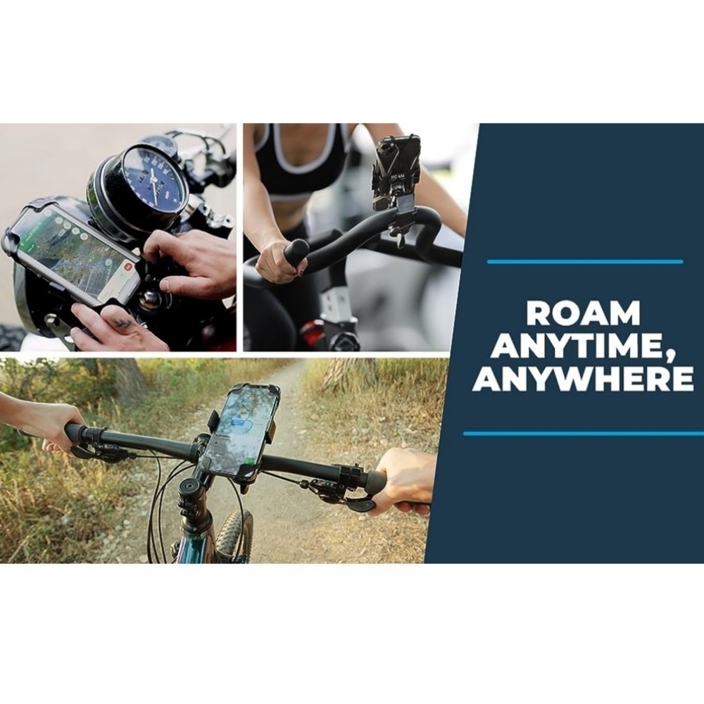 ROAM Universal Bike Mount for Smart phones Black